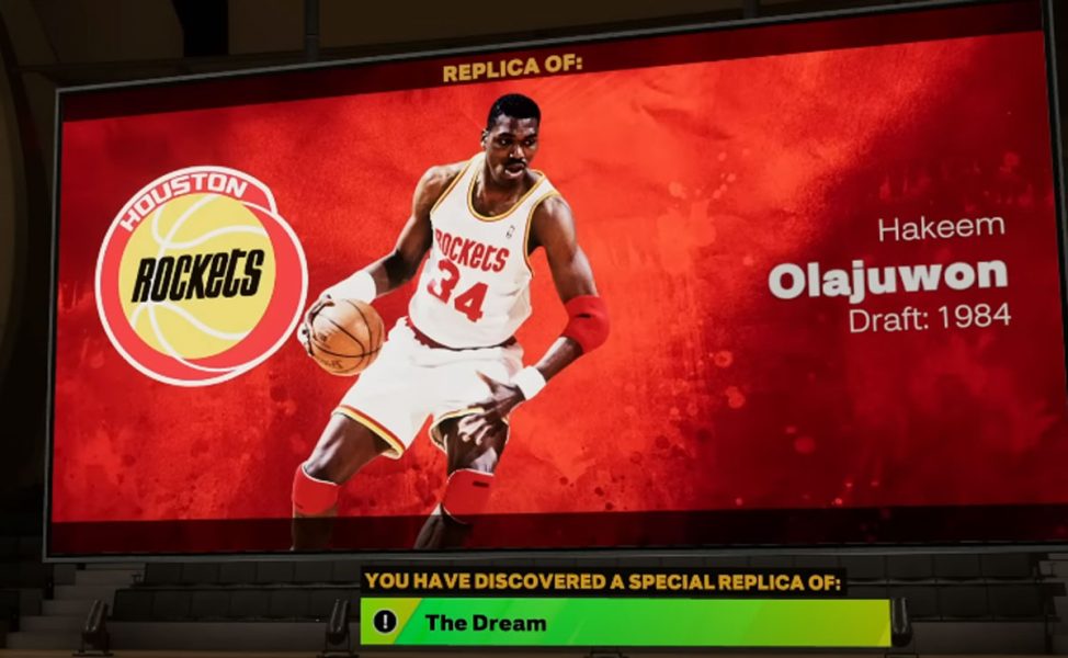 Nba K How To Create Hakeem Olajuwon Replica Build The Dream