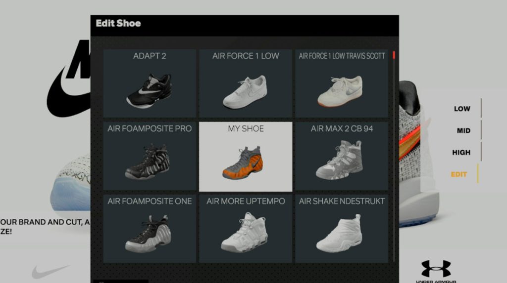 Nba K Tips How To Create Wear Your Own Custom Shoes In Rec City