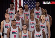 NBA 2K17 News: 1992 USA Dream Team Screenshot Revealed