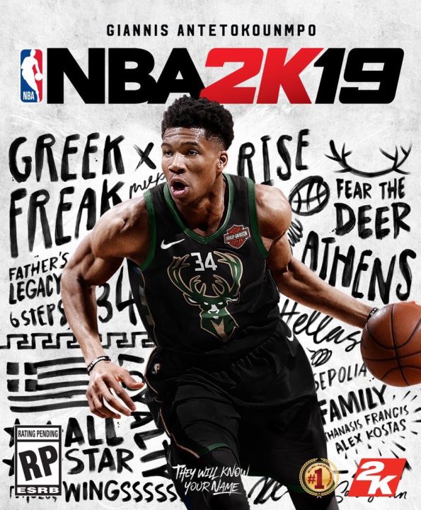 NBA 2K19 Cover Athlete is Giannis ‘The Greek Freak’ Antetokounmpo | NBA