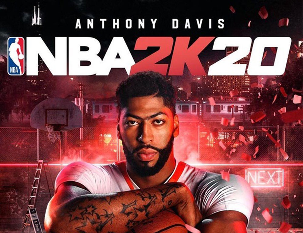 NBA 2K20 Cover Athlete is Anthony Davis 