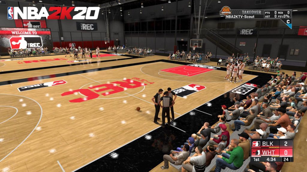 Nba 2k20 Rec Center Features New Crowd Jerseys Logo Nba 2kw