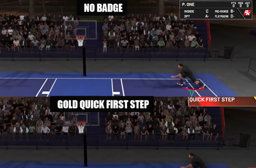  NBA 2K20 Quick First Step Badge Analysis for Big Men 