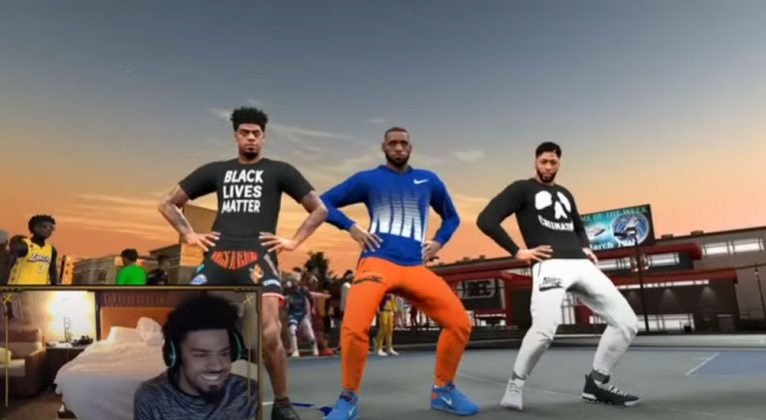 LeBron James, Anthony Davis, & Quinn Cook Run Some Park in NBA 2K20