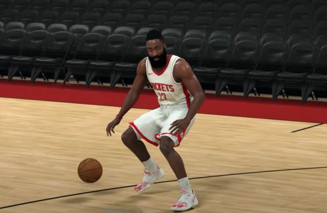 Nba 2k21 Tips How To Do James Harden Double Step Back Move Video Nba 2kw