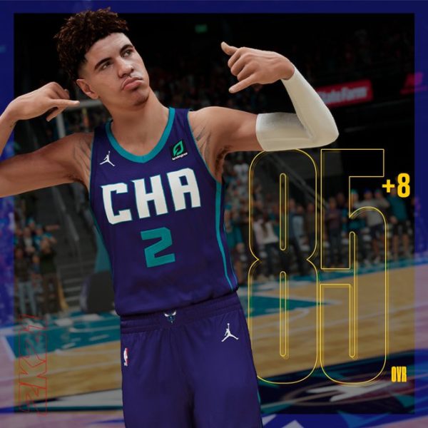 LaMelo Ball NBA 2KW NBA 2K22 News NBA 2K21 Locker