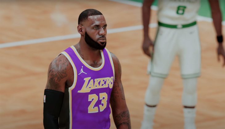  NBA 2K21 Next-Gen Gameplay in 4K Lakers vs Celtics NBA 