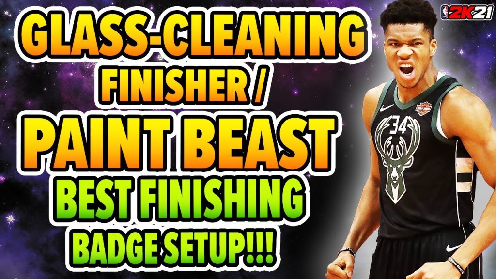 NBA 2K21 Tips Best Finishing Badge Setup for Glass Cleaning Lockdown