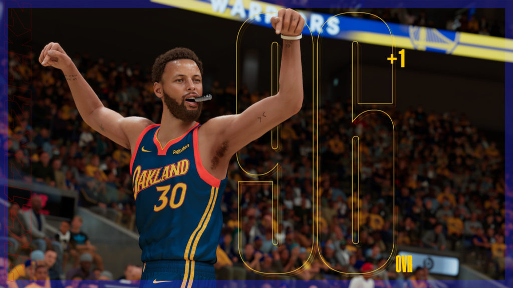 NBA 2K21  2KDB Gold Seth Curry (79) Complete Stats