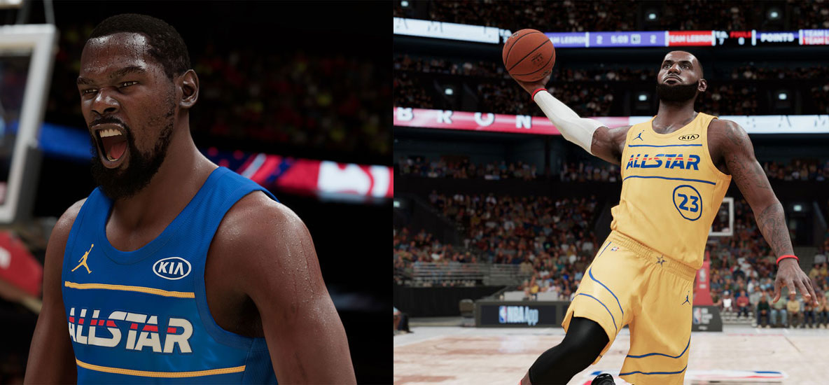nba-2k21-all-star-ratings-roster-update-durant-lebron | NBA 2KW | NBA