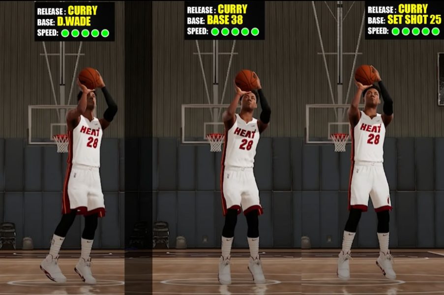 NBA 2K22 Best Jumpshot Bases Tests & Analysis (Videos) NBA 2KW