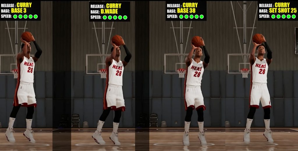 NBA 2K22 Best Jumpshot Bases Tests & Analysis (Videos) NBA 2KW
