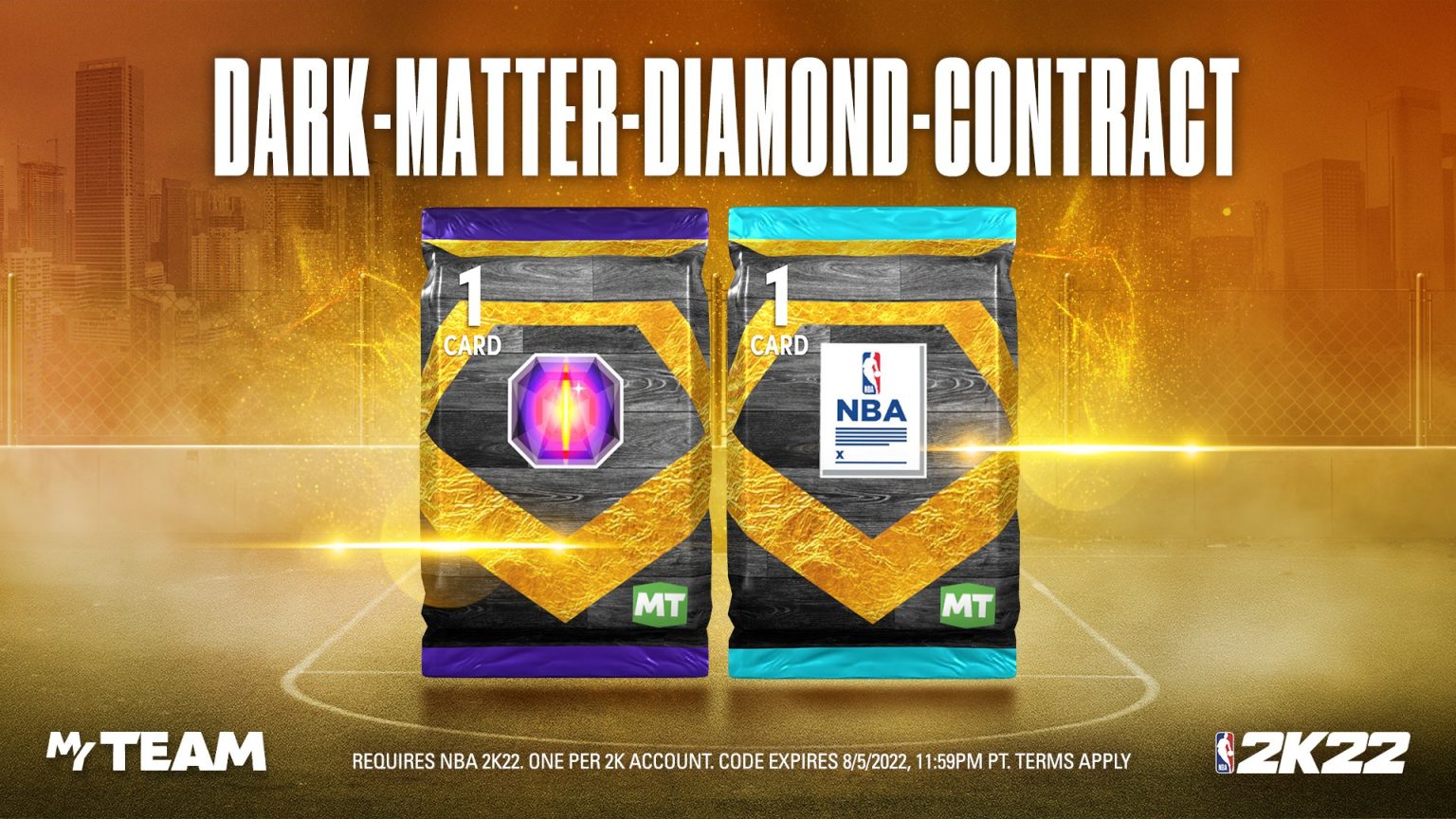 Free dark matter locker codes