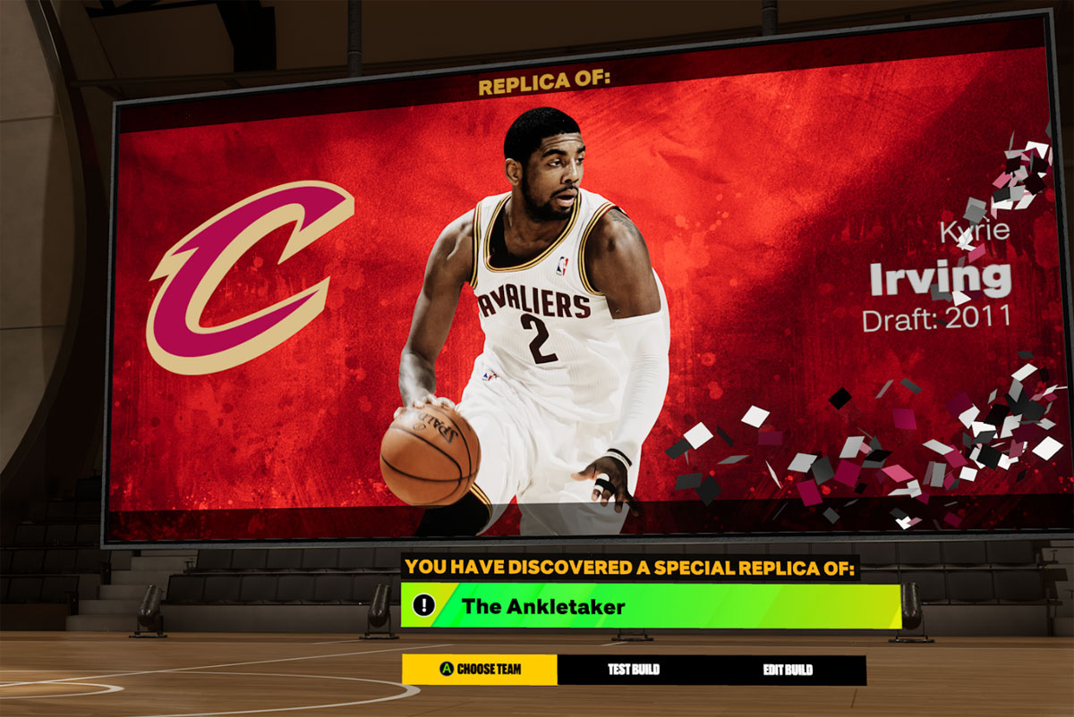 Kyrie irving store wingspan nba 2k19