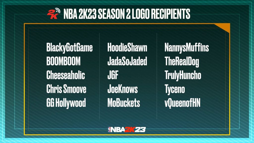 NBA 2K23 2K Logo Program Explained, How to Get a Logo, & List of Logo