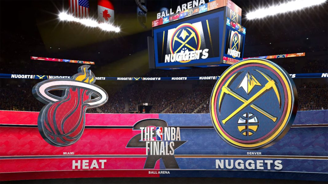 NBA 2K23 Simulates Miami Heat vs Denver Nuggets NBA Finals Matchup