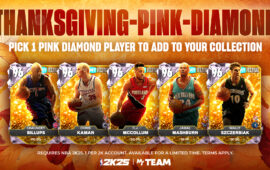 NBA 2K25 Thanksgiving Locker Code