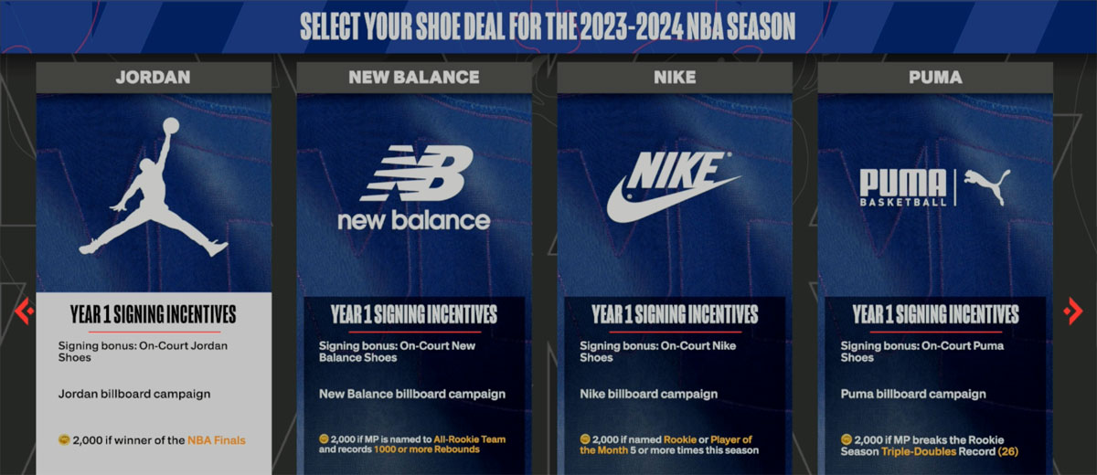 Nba 2k19 cheap nike contract