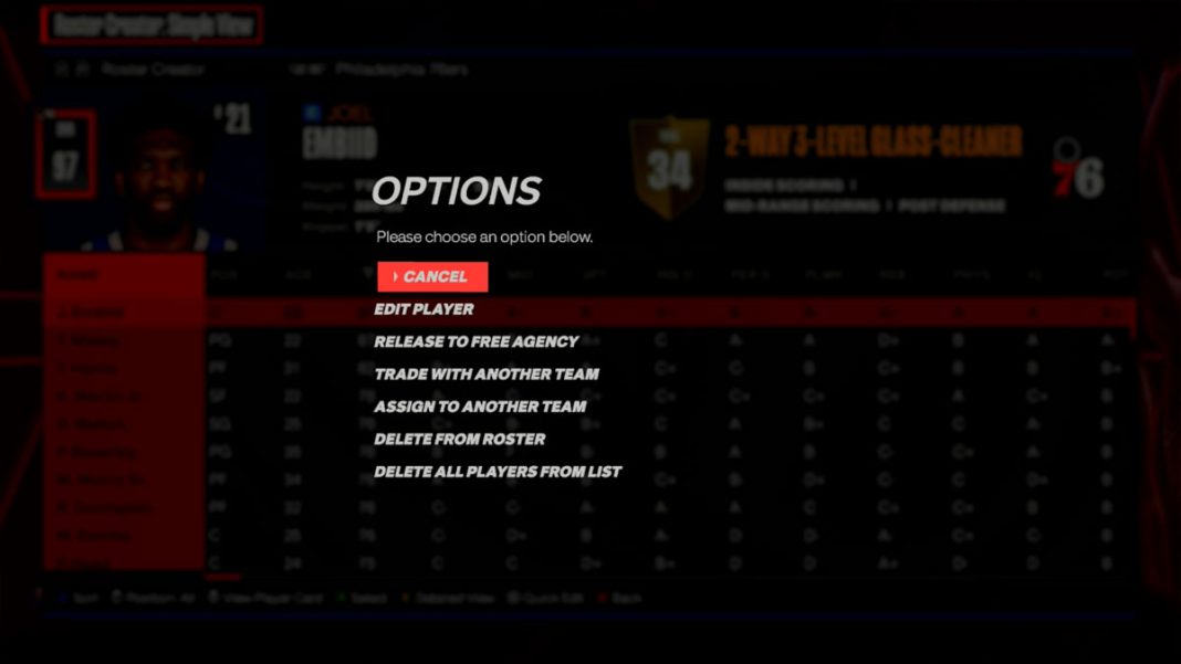 How To Edit A Player In Nba 2k24 Myplayer Mycareer Mynba Rosters