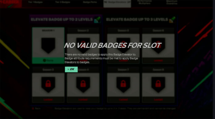 NBA 2K25 Tips: How to Fix the "No Valid Badges For Slot" Issue