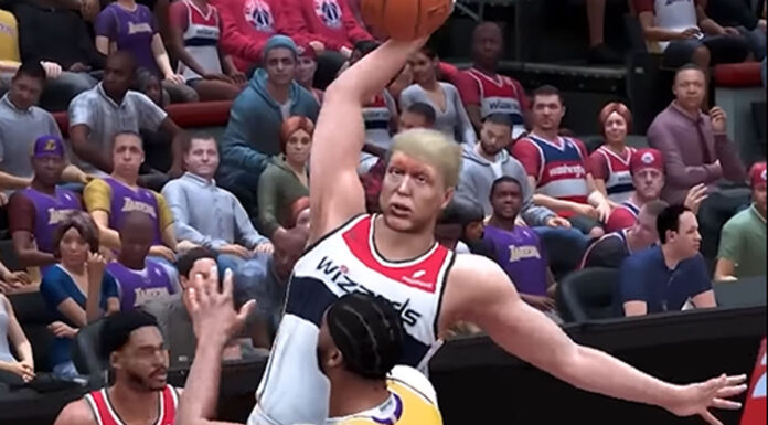 NBA 2K25 Donald Trump