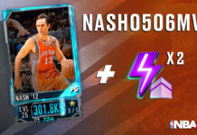 NBA 2K25 Mobile Code Steve Nash Card