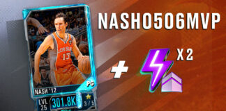 NBA 2K25 Mobile Code Steve Nash Card