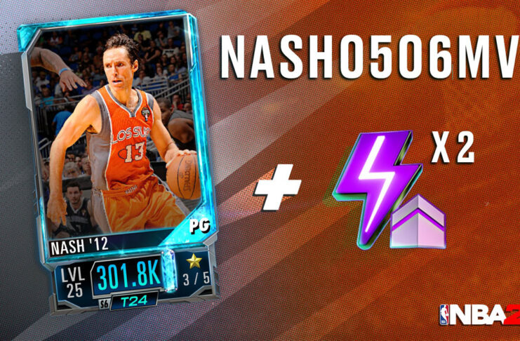 NBA 2K25 Mobile Code Steve Nash Card