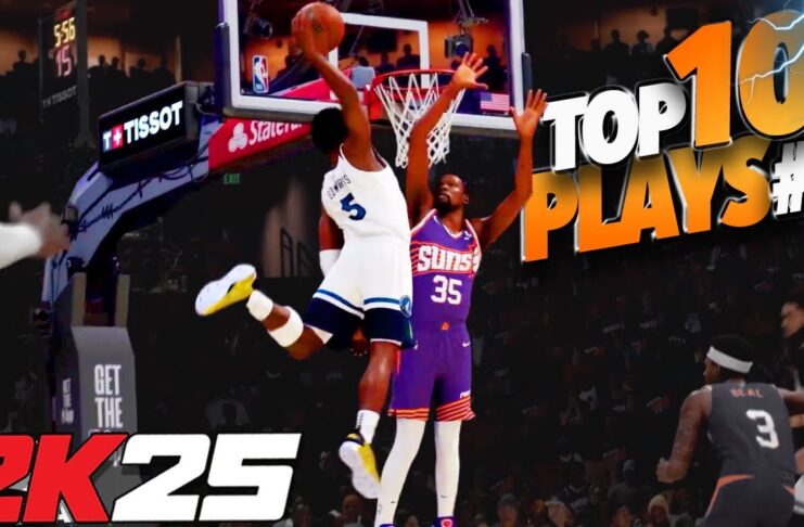 NBA 2K25 Top 10 Plays of the Week #3 - #7 (Videos)