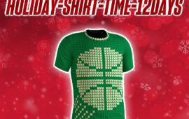 NBA 2K25 Locker Code - 12 Days of Giving - Holiday Shirt MyPLAYER