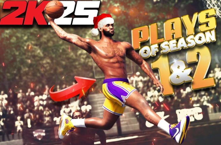 NBA 2K25 Season 1 and 2 Top Plays