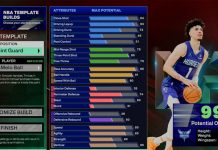 NBA 2K25 LaMelo Ball Template Build