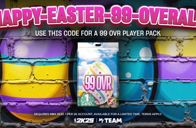 NBA 2K25 Easter Locker Code - 99 OVR Player Pack (4-20-25)