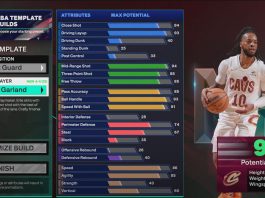 NBA 2K25 Darius Garland Template Build