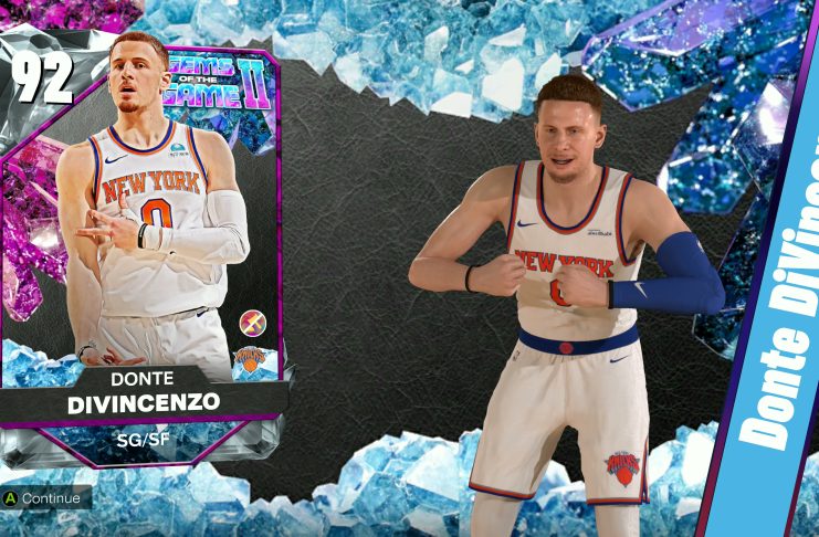 NBA 2K25 Donte DiVincenzo Locker Code