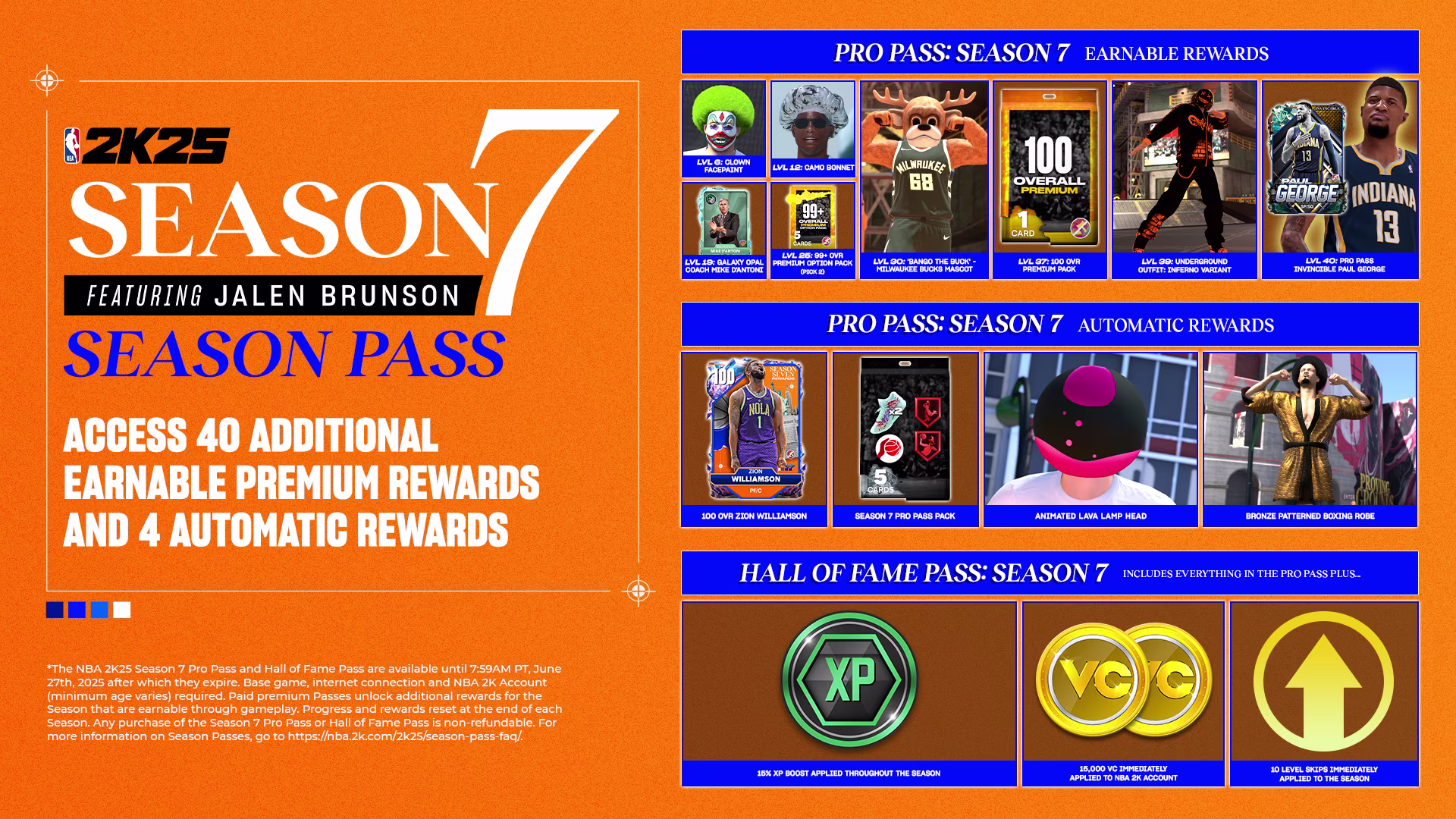 NBA 2K25 Season 7 Update