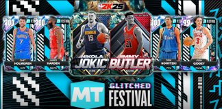 All NBA 2K25 Glitched Festival Locker Codes