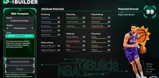 NBA 2K26 Devin Booker Template Build