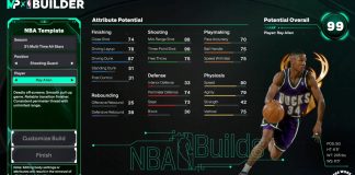 NBA 2K26 Ray Allen Template Build