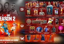 All NBA 2K26 Season 2 Rewards All NBA 2K26 Season 2 Rewards