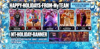 NBA 2K26 Christmas Locker Codes
