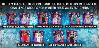NBA 2K26 Christmas Locker Codes