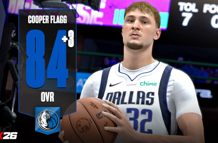 NBA 2K26 Ratings Update #4: Big Gains for Cooper Flagg, Jordan Walsh, & More