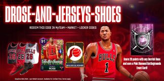 NBA 2K26 Locker Code: Amethyst Derrick Rose Card, D. Rose Jersey & Shoes NBA 2K26 Derrick Rose Locker Code