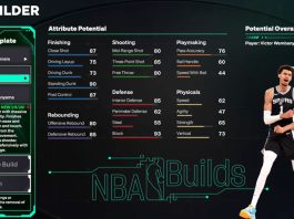 NBA 2K26 Victor Wembanyama Template-Build