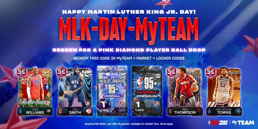 NBA 2K26 MLK Locker Codes