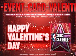 NBA 2K26 Locker Code Valentines Day