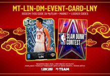 NBA 2K26 Chinese New Year Locker Code: Diamond Jeremy Lin & Dark Matter All-Star Festival Event Card NBA 2K26 Chinese New Year Locker Code