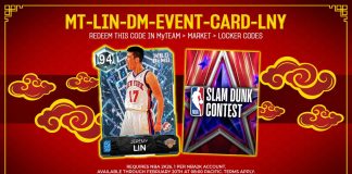 NBA 2K26 Chinese New Year Locker Code: Diamond Jeremy Lin & Dark Matter All-Star Festival Event Card NBA 2K26 Chinese New Year Locker Code