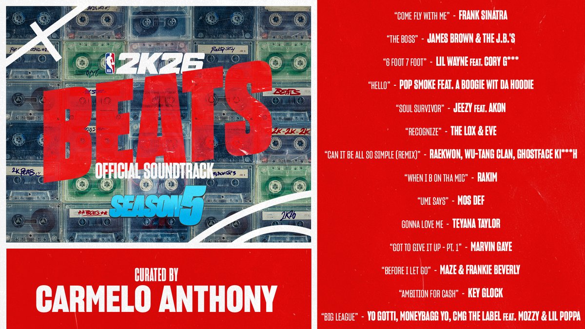 NBA 2K26 Season 5 Soundtrack